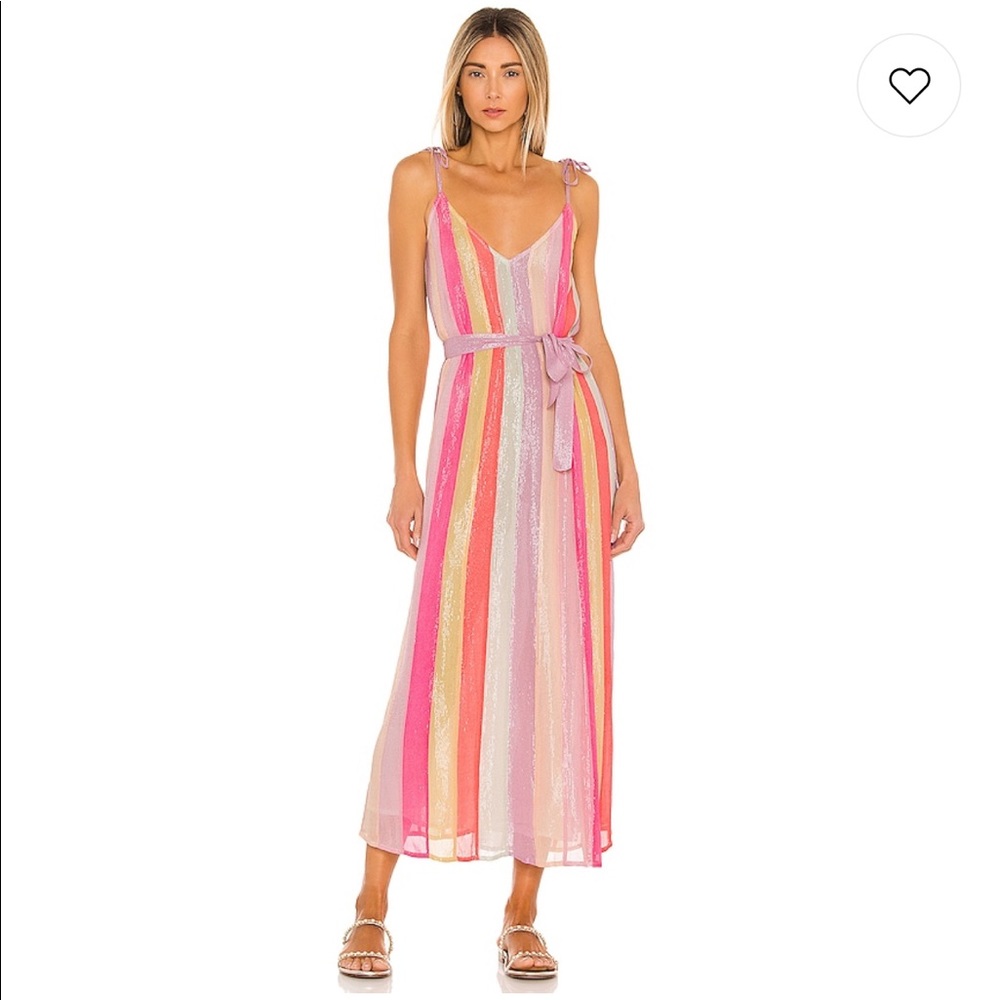 Revolve rainbow dress, sold out online! Worn once